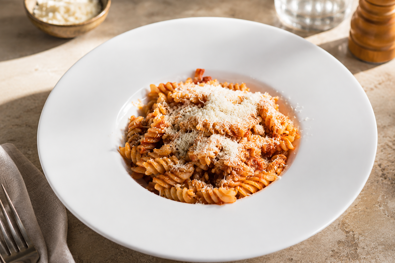 Diavolo pasta